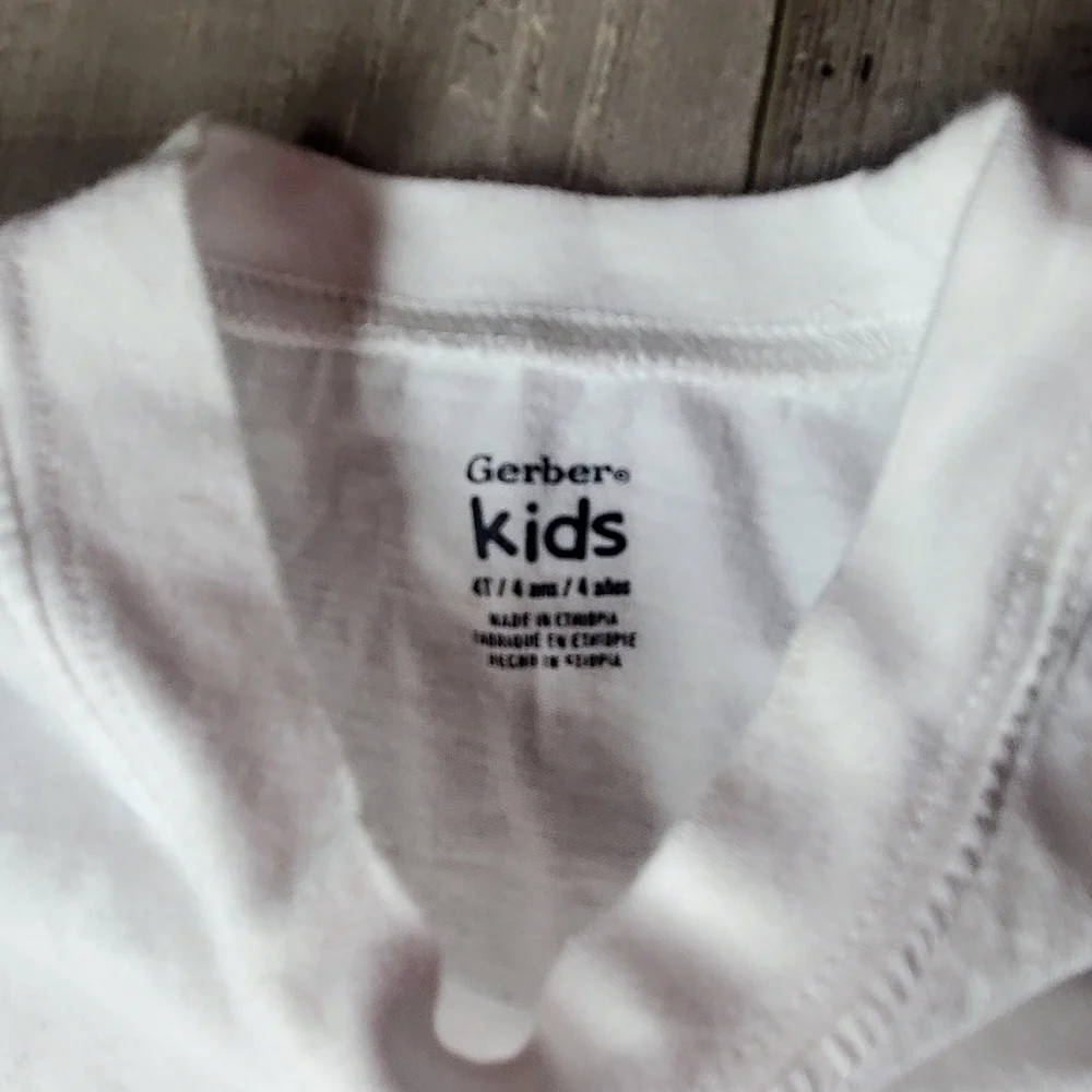 AUSTIN Toddler Boy Size 4T 2 Year Old Cotton Crewneck T-Shirt